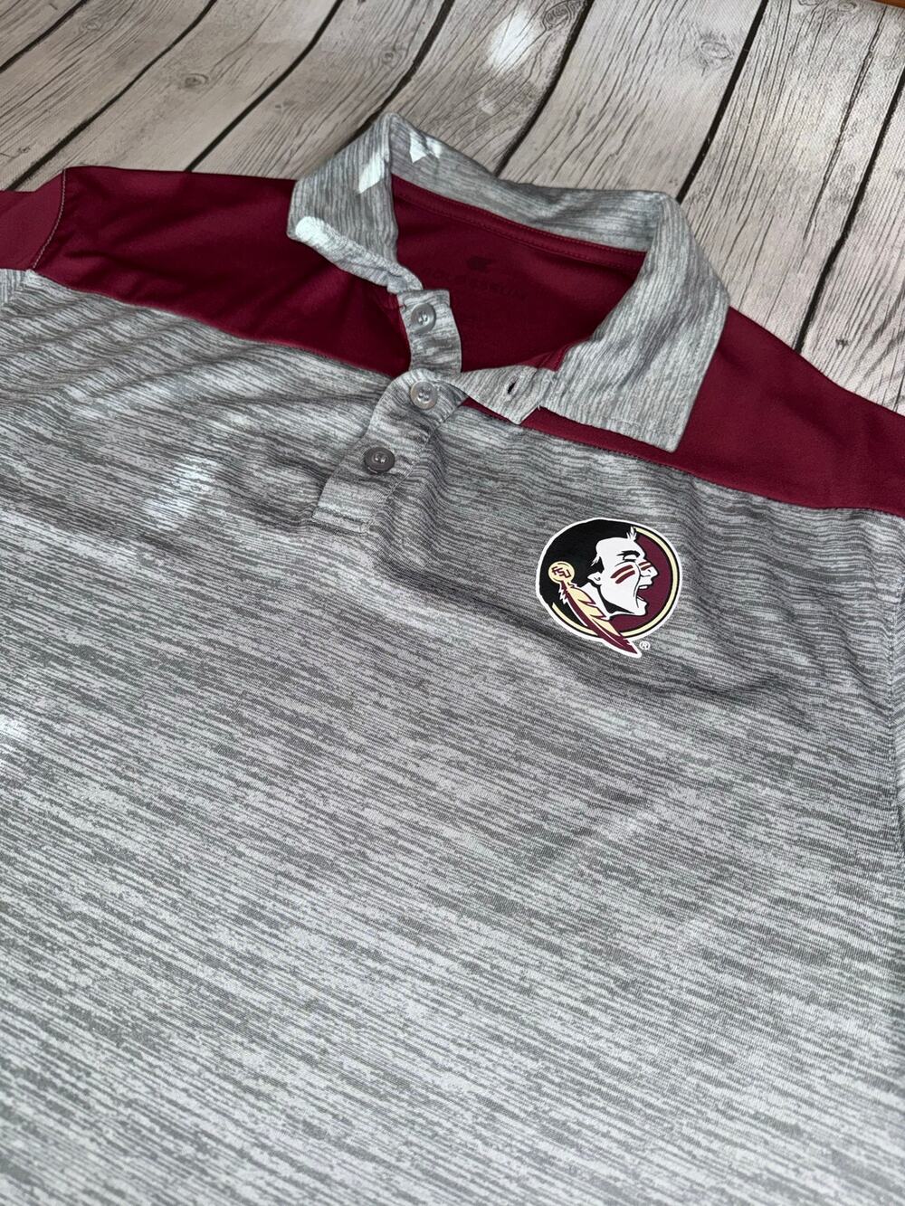 Florida State Seminoles Polo Shirt Colosseum Men’s Large FSU